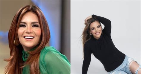 Endrina Yépez y Gesaria Lapietra presumen cuánto han crecido .